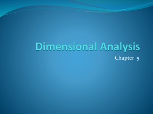 Dimensional Analysis #5