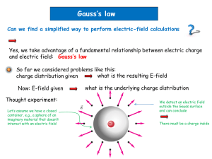 Gauss`s law