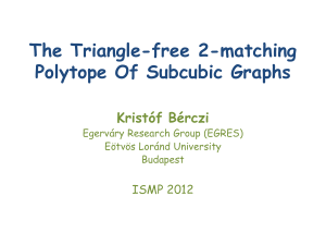 The Triangle-free 2-matching Polytope of Subcubic Graphs
