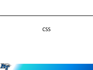 CSS PowerPoint Slides