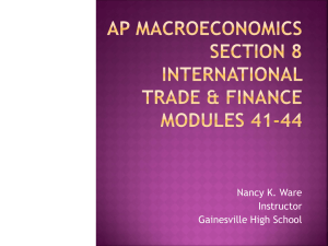 File - Ms. Nancy Ware`s Economics Classes