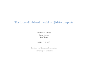 The Bose-Hubbard model is QMA