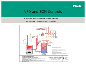VFD and ECM Controls