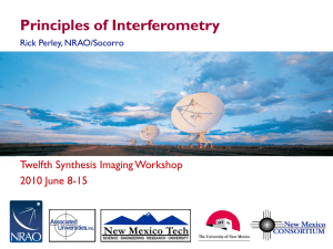 Principles of Interferometry