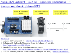 Arduino-BOT Lecture #2