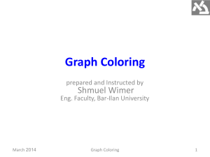2. Graph Coloring