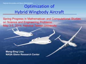 Optimization of Hybrid Wingbody Aircraft Meng