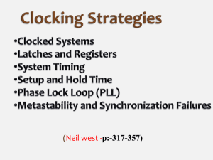 Clocking-Strategies - KIT