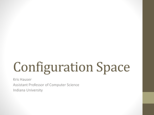 Configuration space - Computer Science