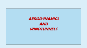 Aero + Wind Tunnels