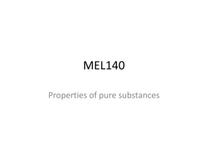 More reading materials on properties of pure substance (largely