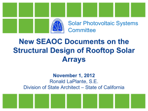 2012-11-01 SEAOSC Structural Design of Solar PV