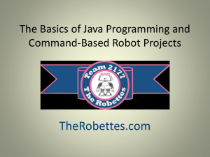 Programming - The Robettes