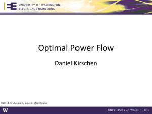 Optimal Power Flow - Electrical Engineering