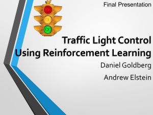 Traffic Light Control using Reinforcement Learning