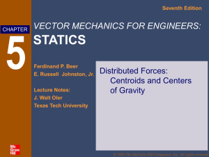 VECTOR MECHANICS FOR ENGINEERS: STATICS Seventh