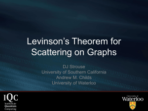 Levinson`s Theorem for Scattering on Graphs
