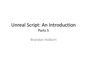 Unreal Script Tutorial Part 5