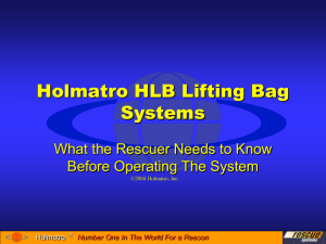 Holmatro HLB Lifting Bag Systems