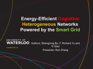 Energy-Efficient Cognitive Heterogeneous Networks Powered by the
