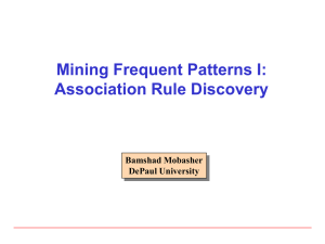Association Rule Discovery