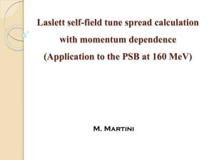 Laslett-SelfField-TuneSpread-Momentum-Dependence