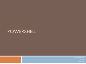 PowerShell Slides