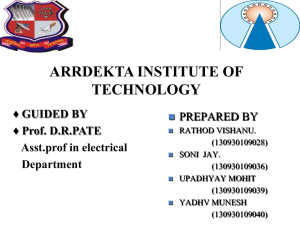 2 single phase transformers - Arrdekta Institute of Technology
