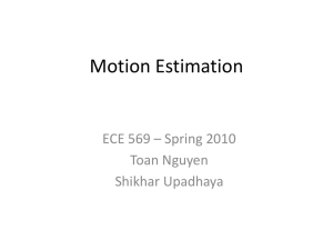 Motion Estimation