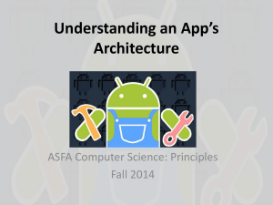 Understanding an App_s Architecture