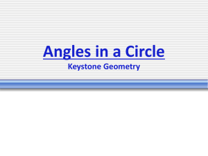 Circle Angles