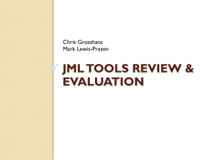 JML Tools: Review and Evaluation