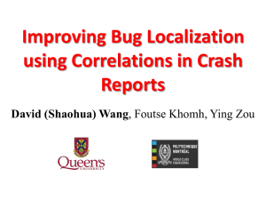 Improving Bug Localization Using Correlations in Field