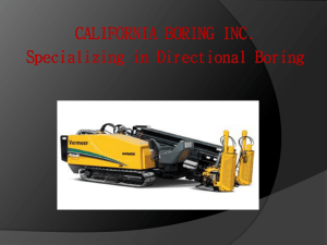 Directional Boring - California Boring Inc