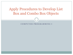 6.01b-List Box and Combo Box Options