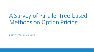 A survey of parallel tree-based methods on option pricing