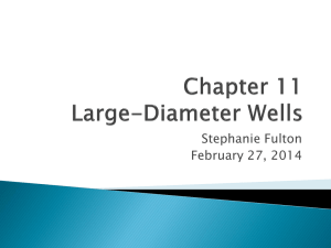 Chapter 11 Large-Diameter Wells