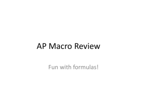 AP Macro Review
