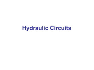 Class 7 Hydraulic circuits - UJ