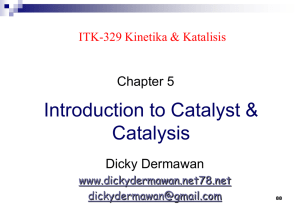 5-Intro 2 Catalyst - Dicky Dermawan