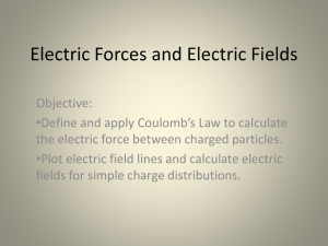 Electric Forces and Electric Fields