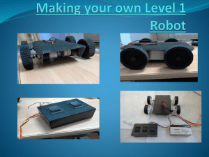 to make a robot on your own