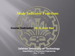 CoMIF ( coincident mode indicator function) - Saeed Ziaei-Rad