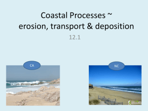 12.1 Coastal Processes