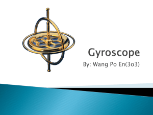 Physics behind Gyroscope