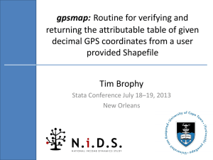 gpsmap: Routine for verifying and returning the attributable