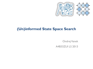 (Uninformed) State Space Search