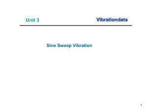 Vibrationdata Sine Sweep Rate