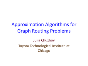 Approximation Algorithms for Graph Routing Problems