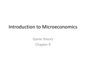 Introduction to Microeconomics